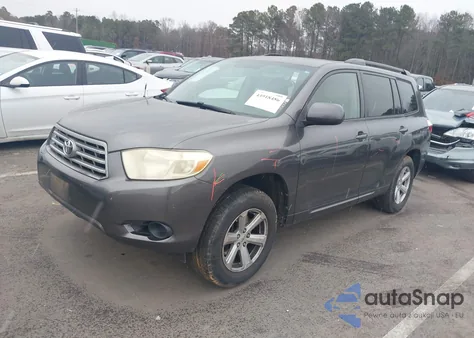 2009 Toyota Highlander z USA, uszkodzony, nr VIN JTEES41A892141619